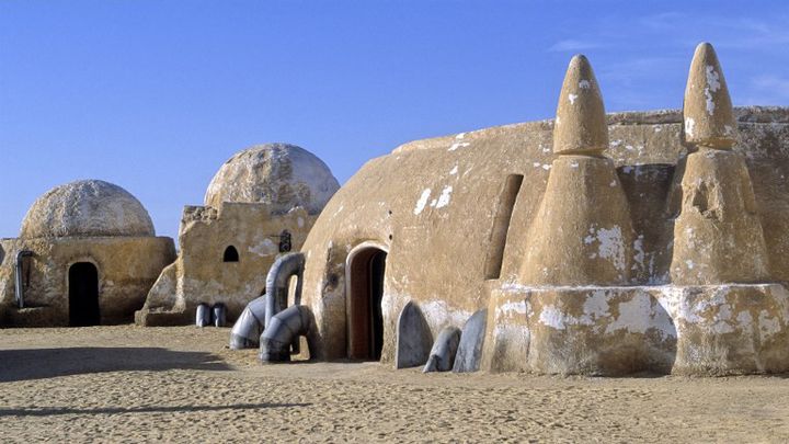 Un décor de "Star Wars" dans la région de el-Djerid, dans le sud-tunisien
 (Nicolas Thibaut / Photononstop)