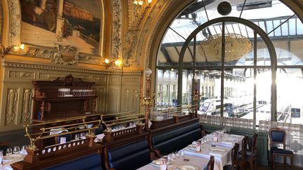 Le Train Bleu, le restaurant. (RF / BERNARD THOMASSON)