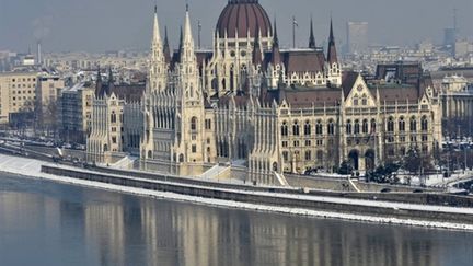 Le Parlement hongrois, installé sur les bords du Danube, à Budapest (AFP - ATTILA KISBENEDEK)