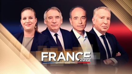 Mathilde Panot, François Bayrou, Jean-François Copé et&nbsp;Philippe Ballard (FRANCE 2022 / FRANCE 2)