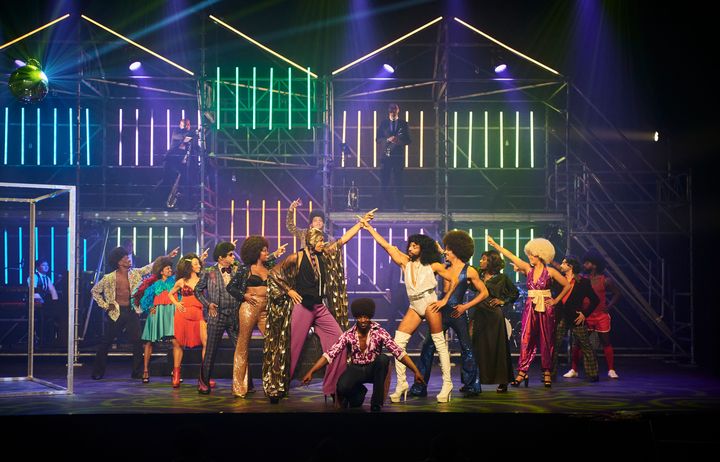 Les danseurs et comédiens de la troupe Black Legends. (NICOLAS FRIESS)