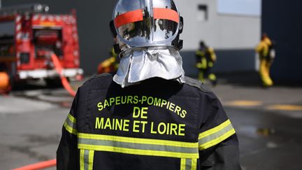 Des sapeurs-pompiers de Maine-et-Loire, le 24 avril 2022. (Photo d'illustration) (MAXPPP)