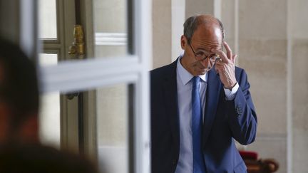 L'ex-ministre du Budget Eric Woerth (Oise) a été élu mercredi à une courte majorité par les députés LR pour présider la commission des Finances, face au sortant Gilles Carrez (Val-de-Marne).  (GEOFFROY VAN DER HASSELT / AFP)