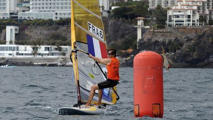 Le Français Julien Bontemps, champion du monde 2012 en RS:X