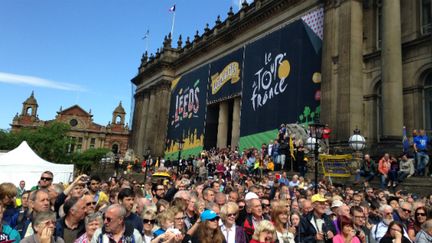 Le Civic Hall de Leeds aux couleurs du Tour 