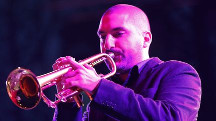 Le trompettiste Ibrahim Maalouf .
 (Valery Hache / AFP)