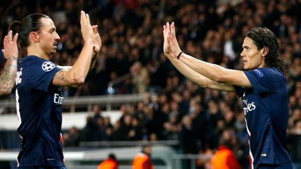 Zlatan Ibrahimovic et Edinson Cavani ont inscrit les trois buts de la victoire parisienne face à l'Ajax Amsterdam (3-1).