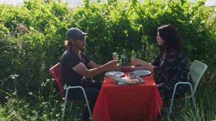 Une employée de banque a décidé de changer de vie en reprenant un vignoble avec son mari en Ardèche. (France 2)