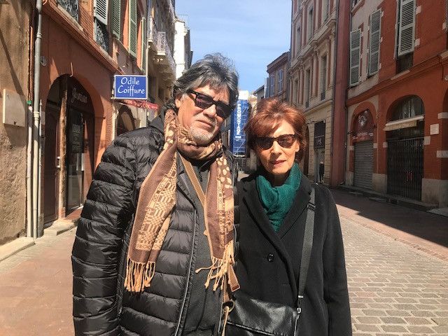 L'écrivain Luis Sepulveda et son éditrice Anne-Marie Métailié. (ANNE-MARIE METAILIE)