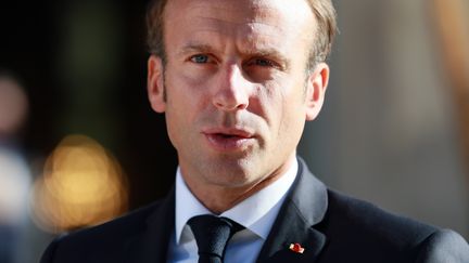 Emmanuel Macron, le 20 septembre 2019 à Paris. (MUSTAFA YALCIN / ANADOLU AGENCY)