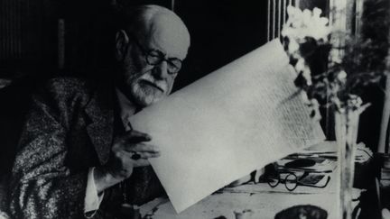 Sigmund Freud, neurologue autrichien, le "père de la psychanalyse", est né en 1856 et mort le 23 septembre 1939, à Londres. (PHOTOSHOT/MAXPPP)