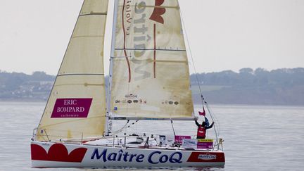 &nbsp; (Jérémie Beyou est arrivé  à Cherbourg-Octeville  ce mercredi à 11h50.)