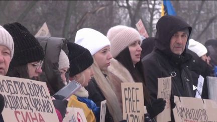 Guerre en Ukraine : une mobilisation pour le retour des prisonniers