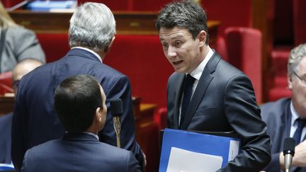 Benjamin Griveaux à l'Assemblée nationale en octobre 2019. (S?BASTIEN MUYLAERT / MAXPPP)