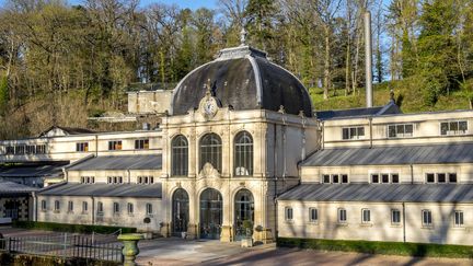 Depuis le début du mois&nbsp;d'août, Murielle Bolle,&nbsp;personnage&nbsp;clé de l'affaire Grégory, réside à Saint-Honoré-les-Bains (Nièvre). (GUY CHRISTIAN / HEMIS.FR / AFP)