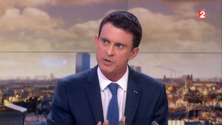 &nbsp; (Manuel Valls a désigné le Front national comme un "danger" en vue de la présidentielle de 2017 © Capture d'écran)