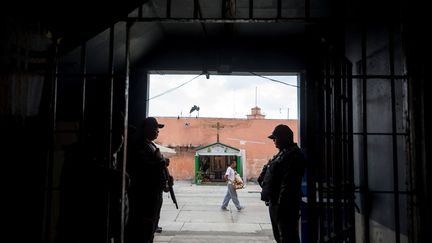 Les derniers jours dans la prison&nbsp;de Topo Chico au Mexique. (MIGUEL SIERRA / EFE)