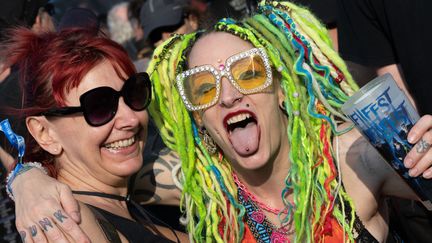 Punk or drunk?  Girl Power at Hellfest 2023. (ESTELLE RUIZ / HANS LUCAS)