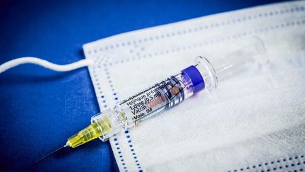 Un échantillon de test de vaccin contre le Covid-19 (GARO / PHANIE)