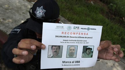 &nbsp; (Le narcotrafiquant "El Chapo" est recherché depuis son évasion en juillet 2015. © Maxppp)