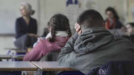 Un collège à Limoux (Aude), le 27 février 2020. (IDRISS BIGOU-GILLES / HANS LUCAS / AFP)