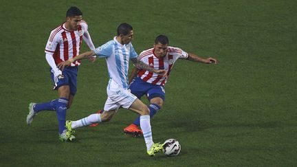 &nbsp; (Angel Di Maria pendant la demi-finale de la Copa América 2015, opposant Argentine et Paraguay © MAXPPP)