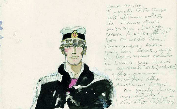 Corto Maltese, le double imaginaire d'Hugo Pratt.
 (Cong S.A. Suisse / Tous droits réservés.)