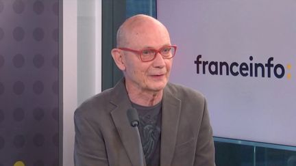 Pascal Lamy, président de l’Institut Jacques Delors, le 26 mai 2022 sur franceinfo. (FRANCEINFO / RADIO FRANCE)