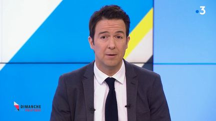 Guillaume Peltier, 5 janvier 2020 (CAPTURE D'ECRAN "DIMANCHE EN POLITIQUE" / FRANCE 3)