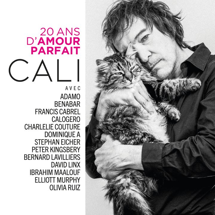 Pochette de l'album de Cali "20 ans d'Amour parfait". (DR)