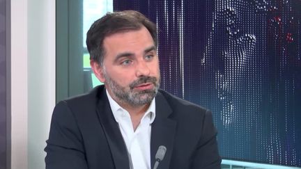 Laurent Saint-Martin, tête de liste LREM aux élections régionales en Île-de-France, était l'invité de franceinfo le 25 juin 2021. (FRANCEINFO / RADIOFRANCE)