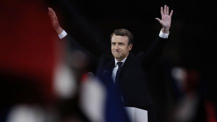 Emmanuel Macron sera investi président de la République dimanche (PATRICK KOVARIK / AFP)