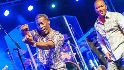 Kool &amp; The Gang en concert
 (Thomas Reiner/WENN.com/SIPA)