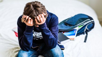 En France, un &eacute;l&egrave;ve sur dix est victime de harc&egrave;lement scolaire, d'apr&egrave;s le minist&egrave;re de l'Education nationale. (VOISIN / PHANIE / AFP)