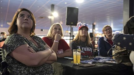 L'inquiétude grandit dans le camp Trump le 5 novembre alors que les votes semblent tourner en faveur de Joe Biden. (SERGIO FLORES / AFP)