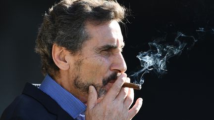 Mohed Altrad, le président du Montpellier Hérault Club, le 11 décembre 2016. (PASCAL GUYOT / AFP)