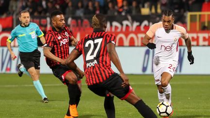 Florentin Pogba joue à Ankara (Turquie), le 9 avril 2018. (ADEM ALTAN / AFP)