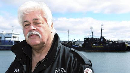 Le patron de The Sea Shepherd Conservation Society, &agrave; Sydney, en Nouvelle-Ecosse (Canada), le 14 avril 2008. (PAUL DARROW / REUTERS)