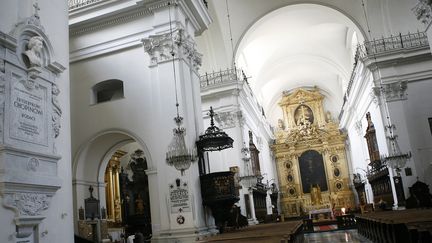 Eglise Sainte-Croix à Varsovie dans laquelle est conservé le coeur de Chopin
 (WOJTEK RADWANSKI / AFP)