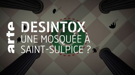 Désintox. Non, l'église Saint-Sulpice a Paris n'a pas mis en place un lieu de prière musulman (ARTE/2P2L)