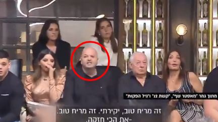 Capture d'écran d'un extrait de l'émission israélienne "Masterchef", le 22 septembre 2019. (MASTERCHEF)