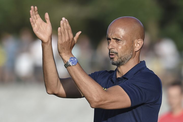 Miguel Cardoso, nouvel entraîneur du FC Nantes  (SEBASTIEN SALOM GOMIS / AFP)