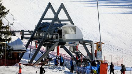 Illustration station de ski. (GREGORY YETCHMENIZA / MAXPPP)