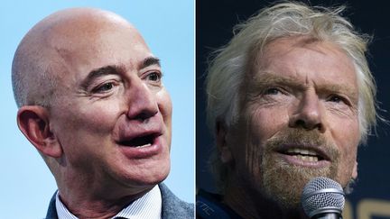 Tourisme spatial : les milliardaires Jeff Bezos et Richard Branson dans la course à l'espace