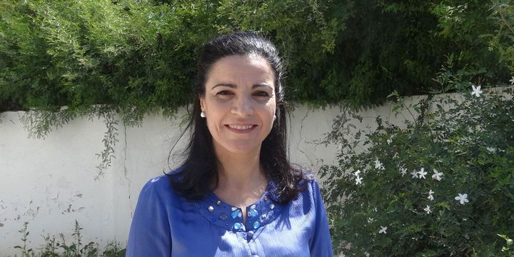 Sana Ghenima, chef d'entreprise tunisienne, le 11 juin 2013 à Ariana, près de Tunis. (Laurent Ribadeau Dumas)