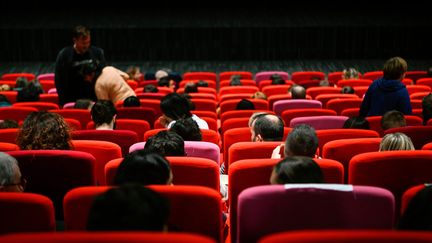 Illustration d'une salle de cinéma à Aurillac. (JÉRÉMIE FULLERINGER / MAXPPP)