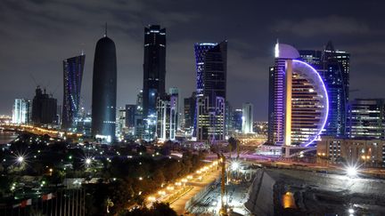 &nbsp; (Le centre d'affaire de Doha au Qatar © Maxppp)