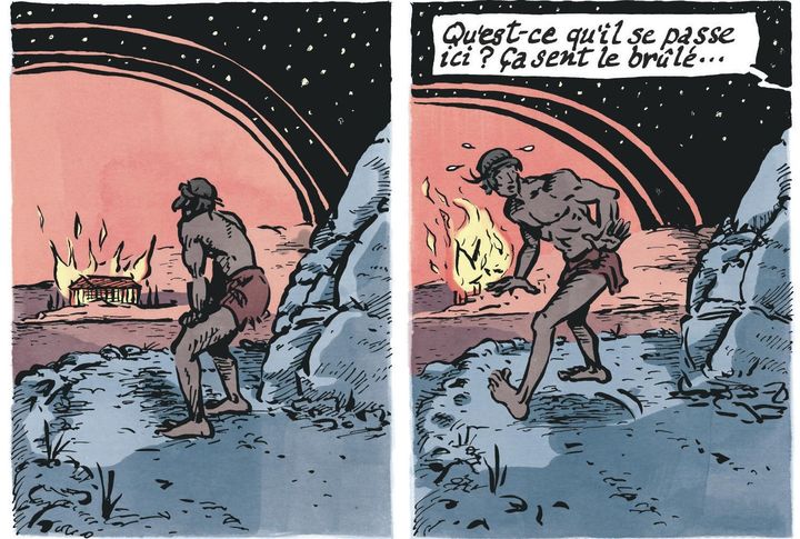 Erostrate a incendié, en 356 avant Jésus-Christ, l'une des sept merveilles du monde antique. (MARTIN VEYRON / EDITIONS DARGAUD)