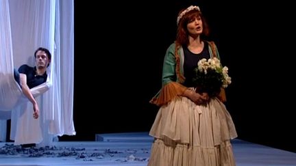 Les solistes de l&#039;Opéra Studio en pleine répétition de &quot;L&#039;Occasione fa il ladro&quot;
 (France3 / Culturebox)