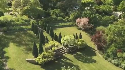 Le jardin d'Odile Masquelier, situé à La Mulatière (Rhône). (FRANCE 2)